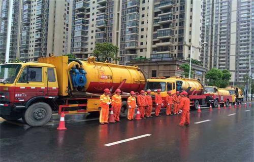 临县市政管道清淤